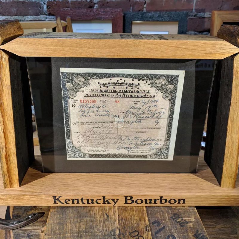 Miller Framing Bourbon Barrel Ky